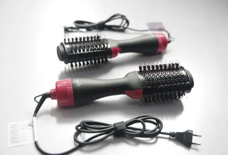 3-in-1 Hot Air Comb – Hair Dryer, Curler & Straightener